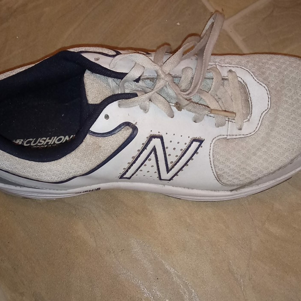 White NB shoes